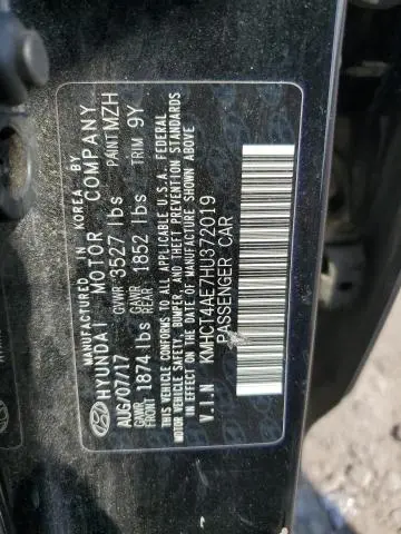 2017 HYUNDAI ACCENT SE  