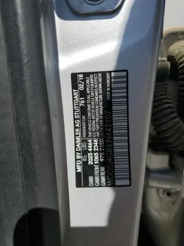 2018 MERCEDES-BENZ CLA 250 4MATIC