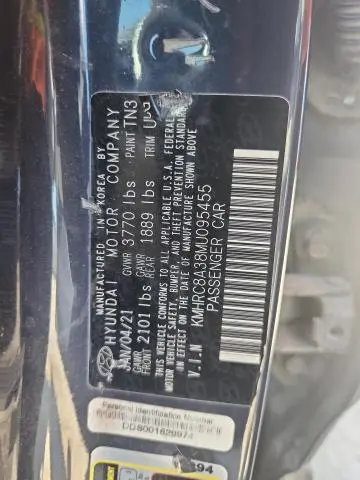 2021 HYUNDAI VENUE DENIM  