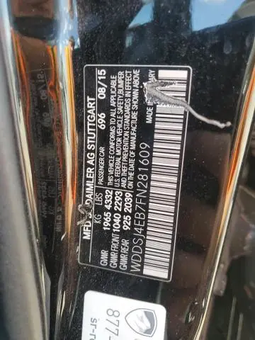 2015 MERCEDES-BENZ CLA 250  