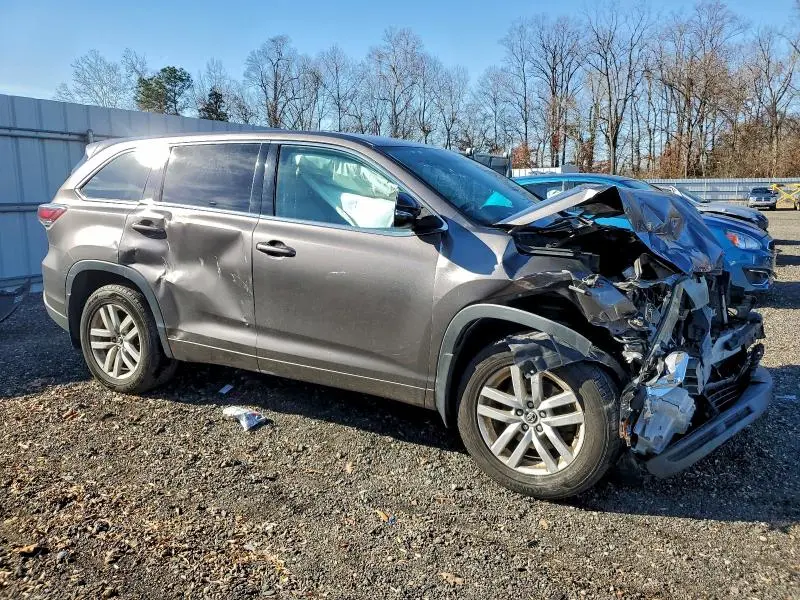 2016 TOYOTA HIGHLANDER LE  