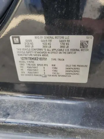 2014 GMC SIERRA C1500  