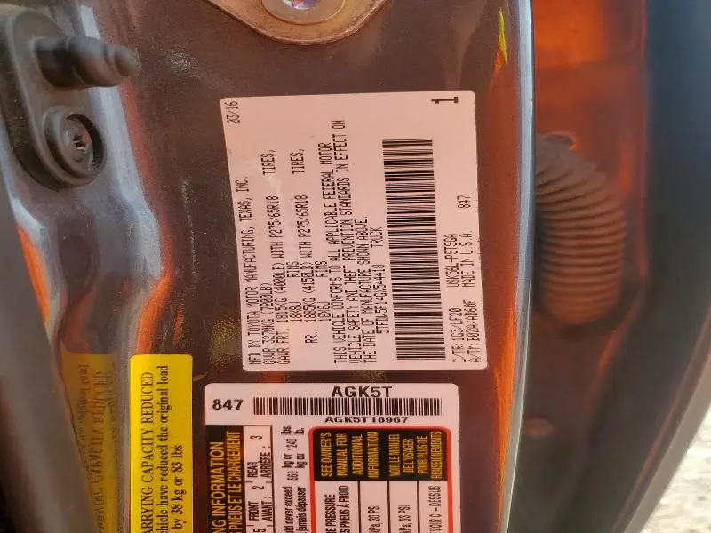 2016 TOYOTA TUNDRA TRD PRO  