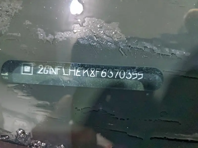 2015 CHEVROLET EQUINOX LTZ  