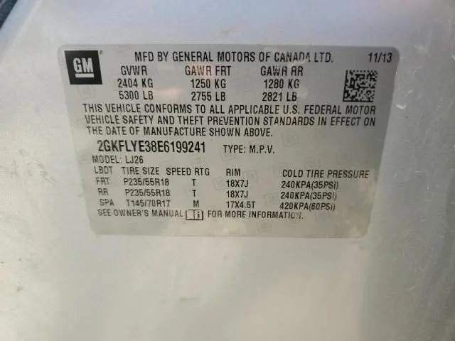 2014 GMC TERRAIN SLT  