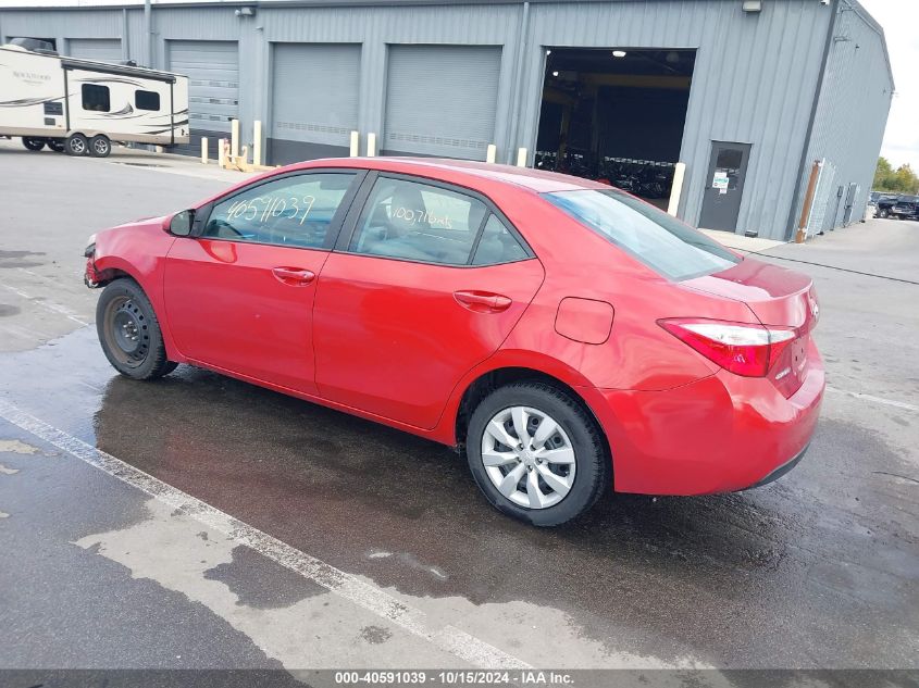 2015 TOYOTA COROLLA LE