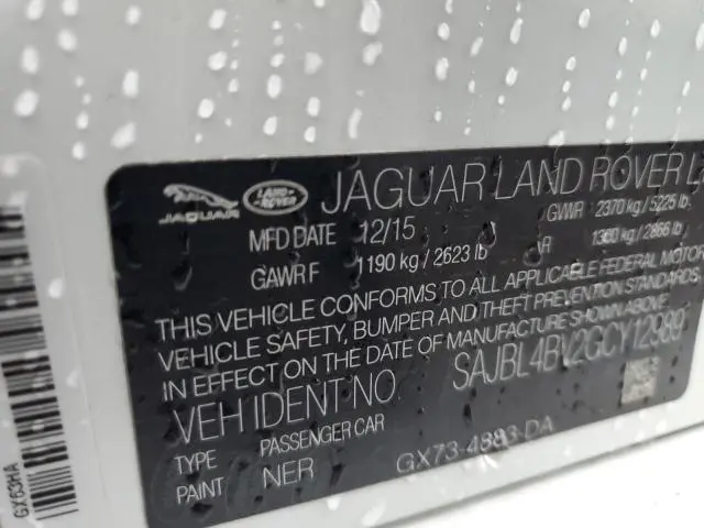 2016 JAGUAR XF R - SPORT  
