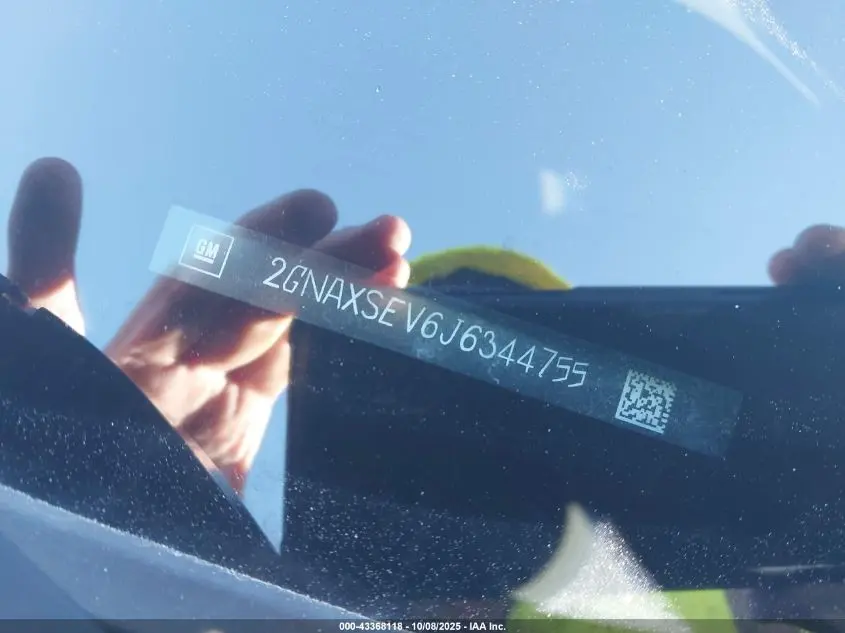 2018 CHEVROLET EQUINOX LT