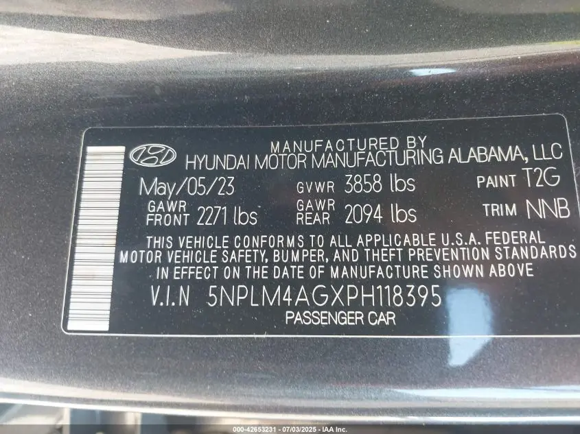 2023 HYUNDAI ELANTRA SEL