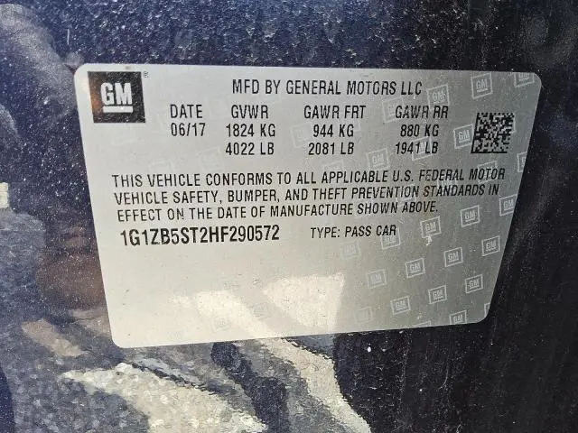 2017 CHEVROLET MALIBU LS  