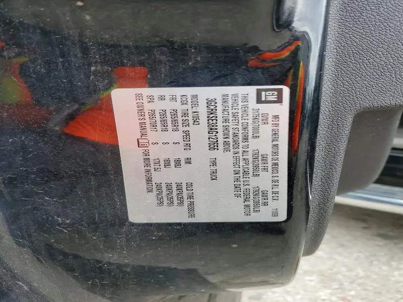 2010 CHEVROLET SILVERADO K1500 LT  