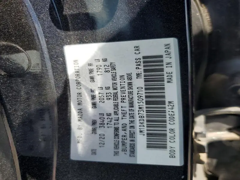2021 MAZDA CX-3 SPORT  