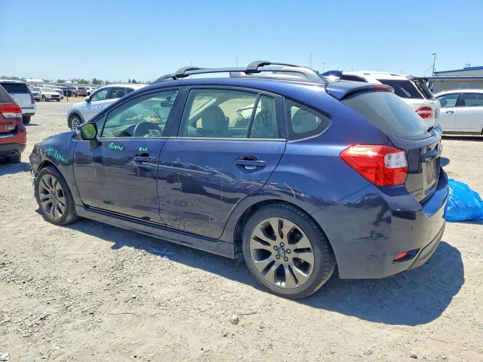 2016 SUBARU IMPREZA SPORT LIMITED  