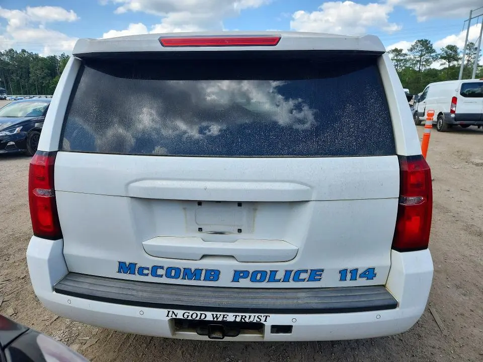 2016 CHEVROLET TAHOE POLICE  