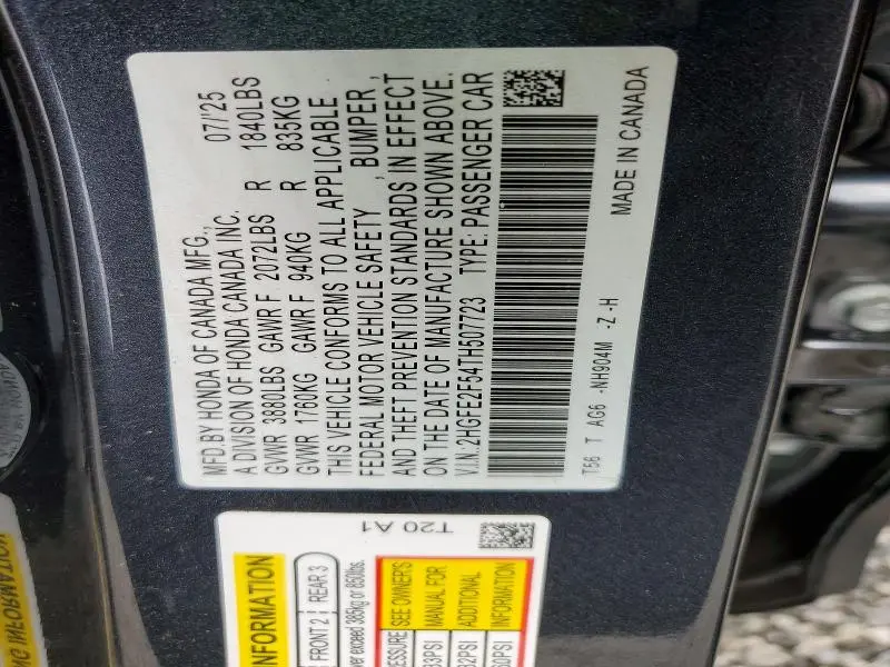 2026 HONDA CIVIC SPORT  