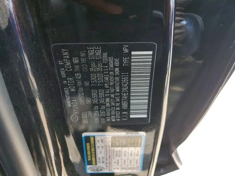 2022 HYUNDAI PALISADE CALLIGRAPHY  