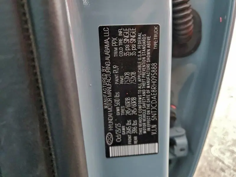 2024 HYUNDAI SANTA CRUZ SEL  