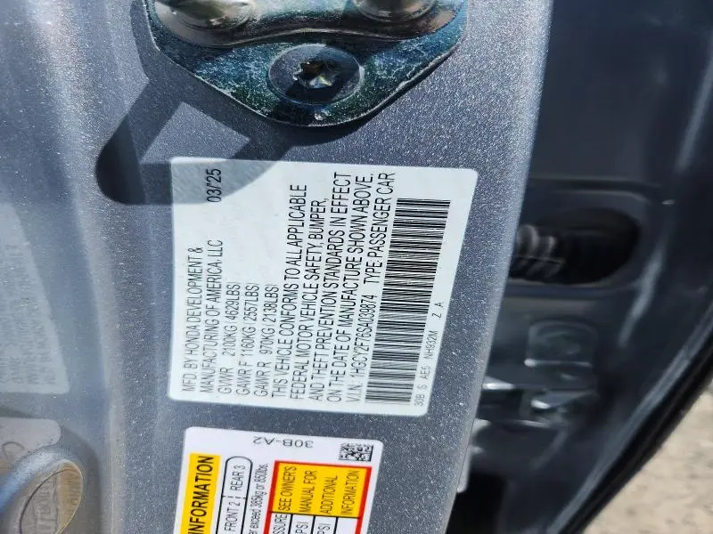 2025 HONDA ACCORD HYBRID SPORT-L  