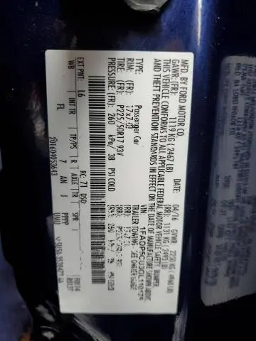 2016 FORD C-MAX PREMIUM SEL  