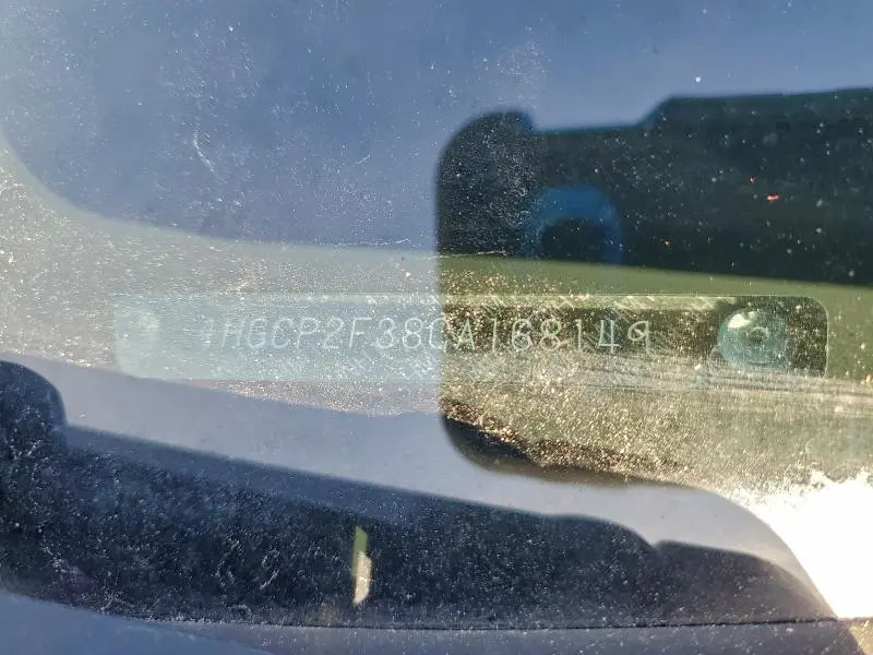 2012 HONDA ACCORD LX  