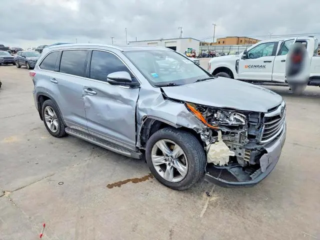 2016 TOYOTA HIGHLANDER LIMITED PLATINUM  