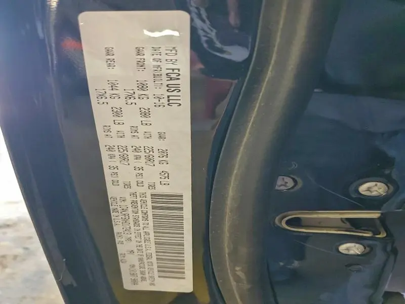 2017 JEEP PATRIOT LATITUDE  