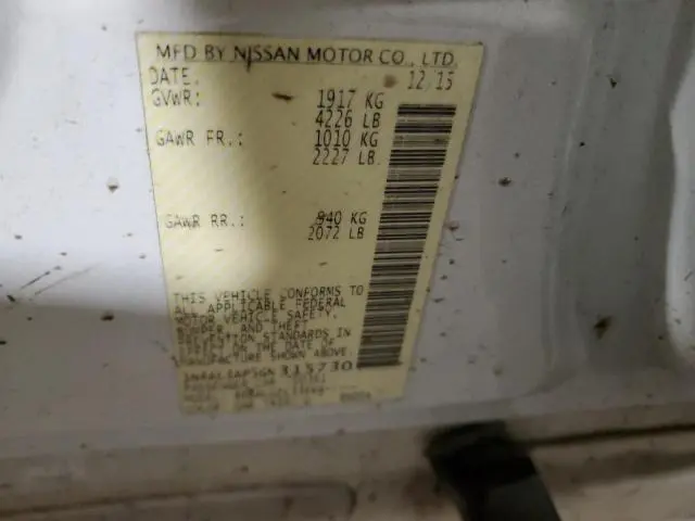 2016 NISSAN ALTIMA 2.5  