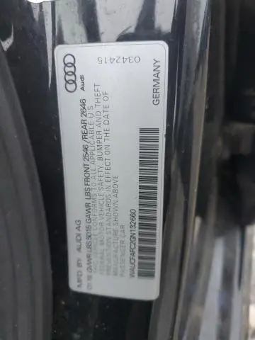 2016 AUDI A6 PREMIUM  