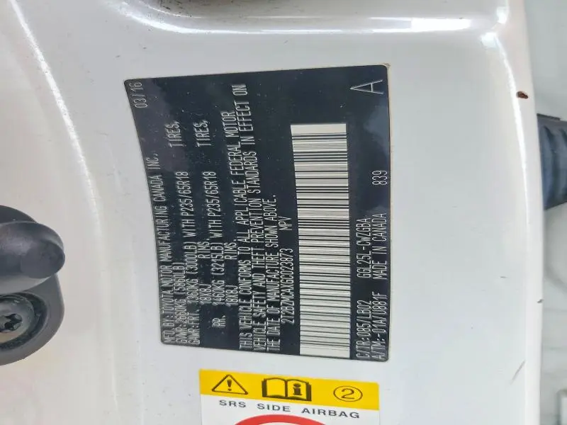 2016 LEXUS RX 350   