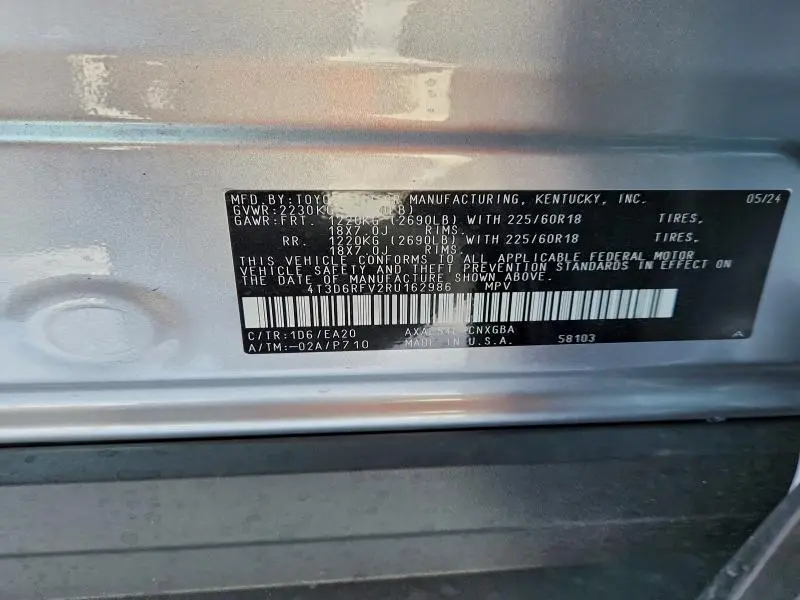 2024 TOYOTA RAV4 LIMITED  