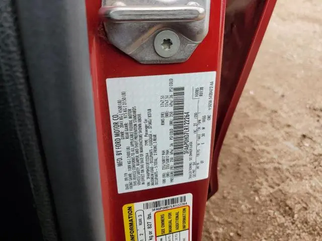 2020 FORD FUSION SE  
