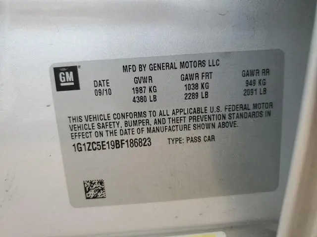 2011 CHEVROLET MALIBU 1LT  