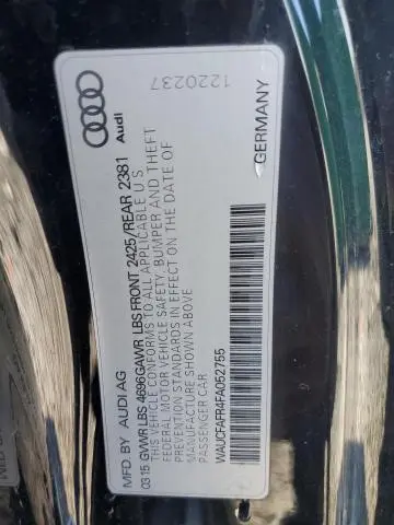 2015 AUDI A5 PREMIUM  