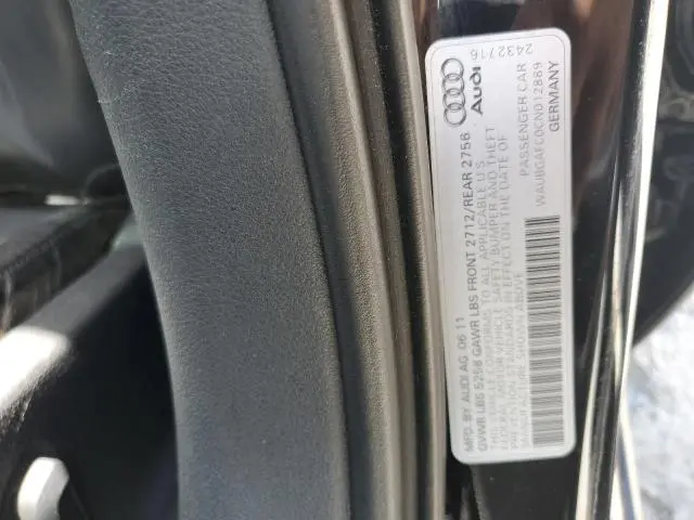 2012 AUDI A6   