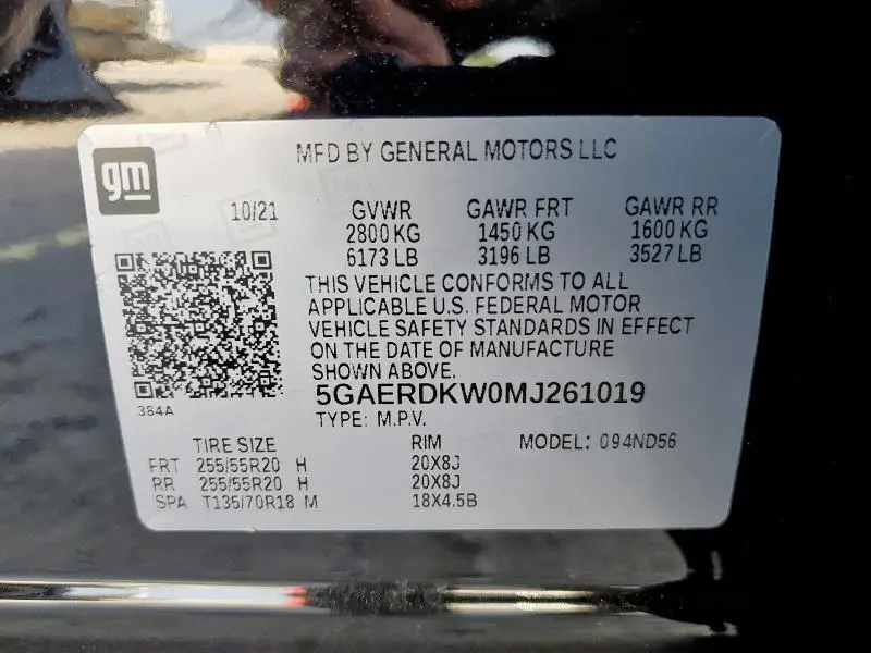 2021 BUICK ENCLAVE AVENIR  