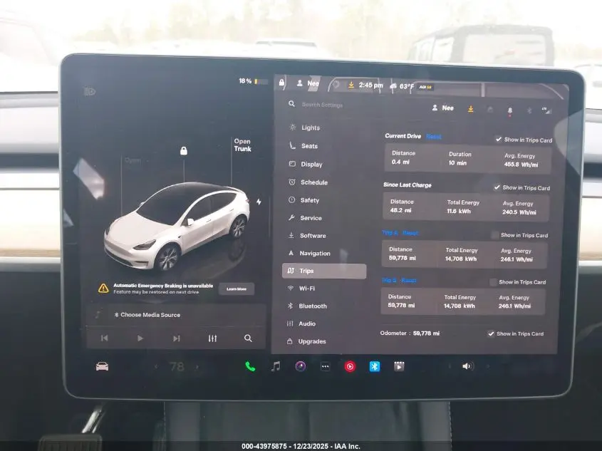 2023 TESLA MODEL Y AWD/LONG RANGE DUAL MOTOR ALL-WHEEL DRIVE