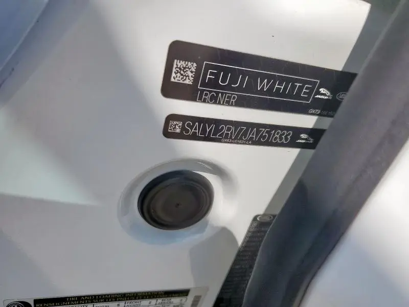 2018 LAND ROVER RANGE ROVER VELAR R-DYNAMIC SE  