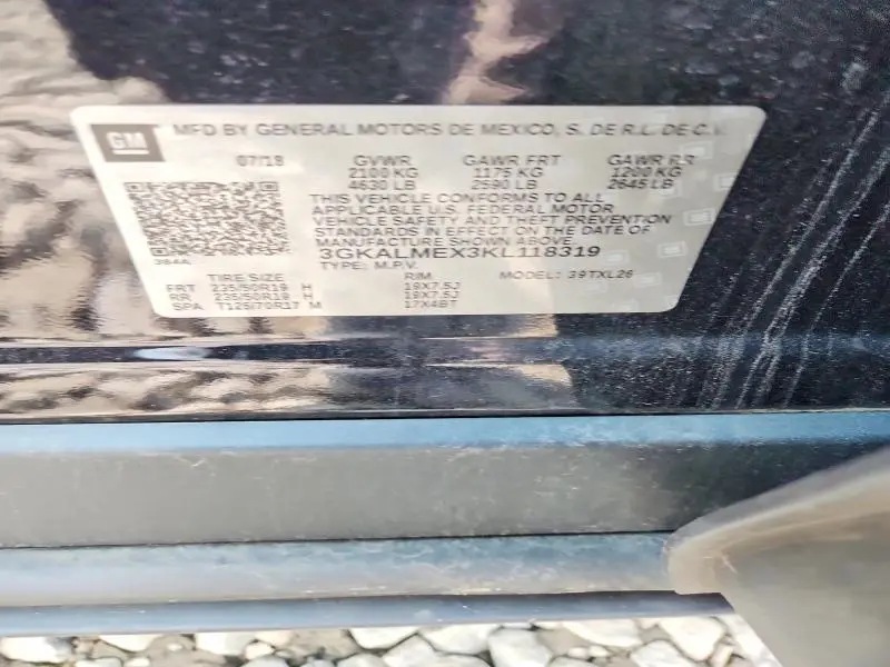 2019 GMC TERRAIN SLE  