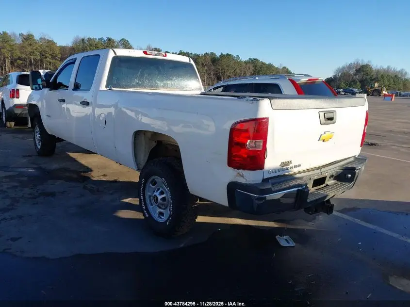 2013 CHEVROLET SILVERADO 2500HD WORK TRUCK