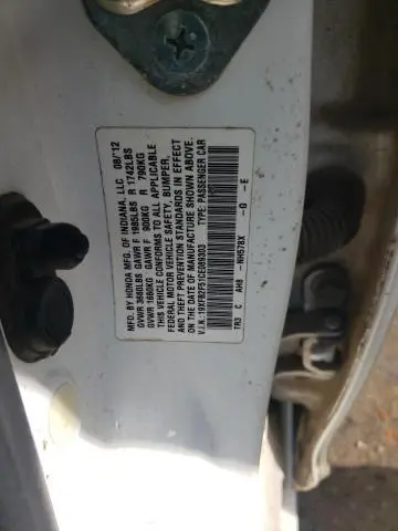 2012 HONDA CIVIC LX