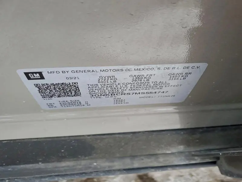 2021 CHEVROLET BLAZER 2LT  