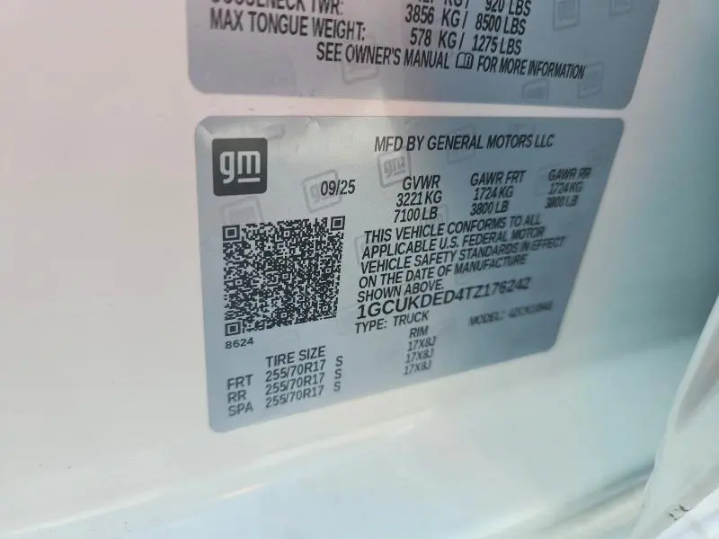 2026 CHEVROLET SILVERADO K1500 LT  