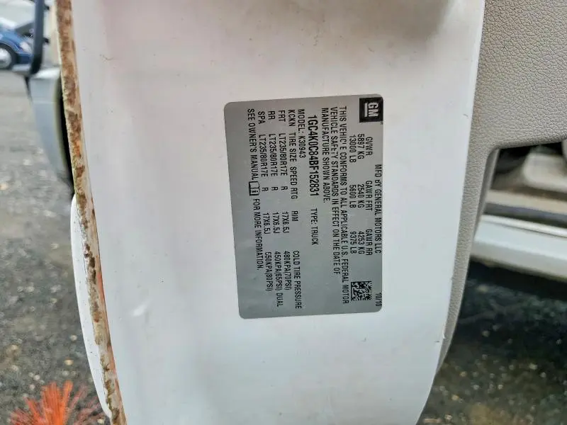 2011 CHEVROLET SILVERADO K3500 LT  