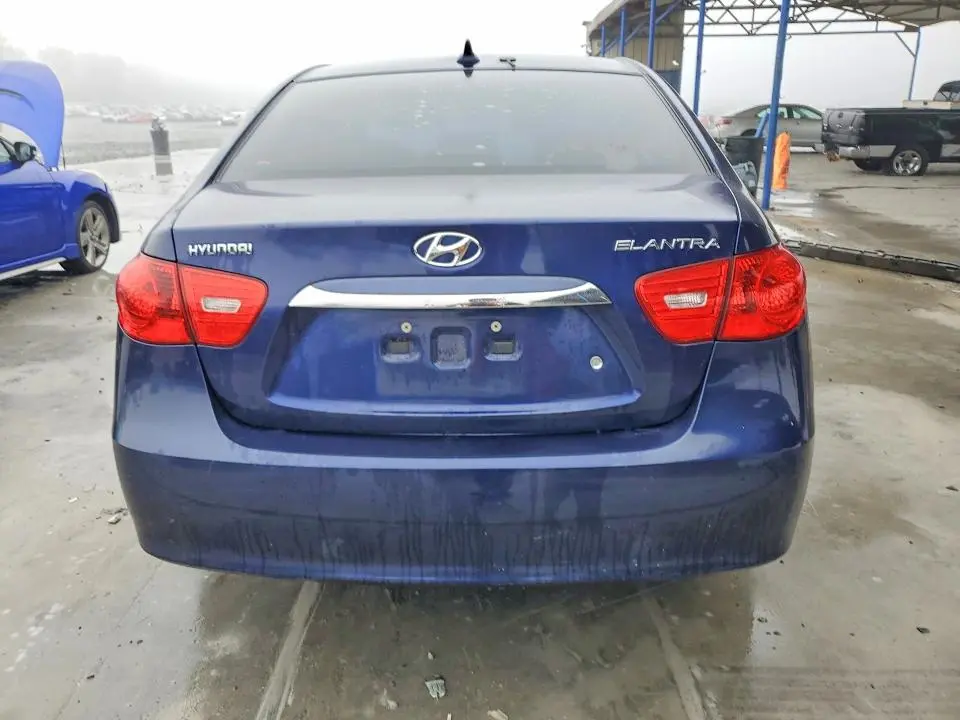 2010 HYUNDAI ELANTRA BLUE  