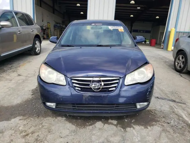 2010 HYUNDAI ELANTRA BLUE  