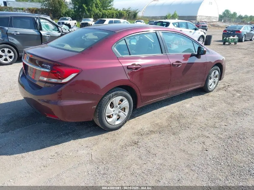 2015 HONDA CIVIC LX