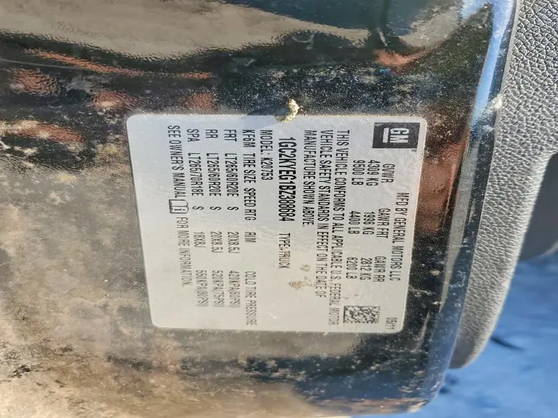 2011 CHEVROLET SILVERADO K2500 HEAVY DUTY LTZ  