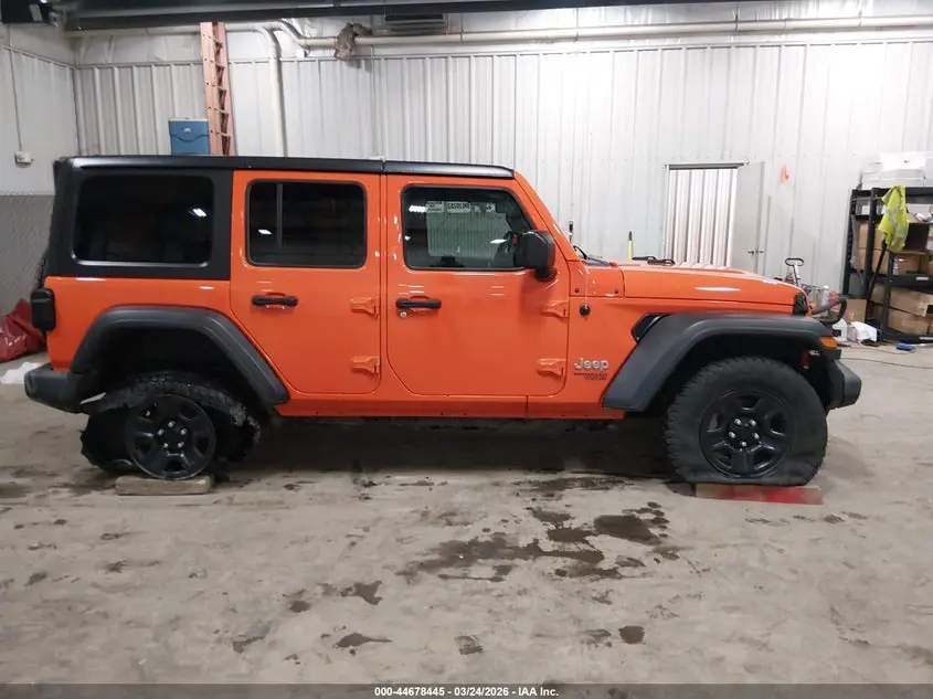 2018 JEEP WRANGLER UNLIMITED SPORT 4X4