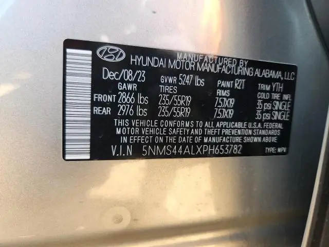 2023 HYUNDAI SANTA FE LIMITED  