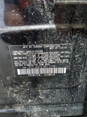 2018 SUBARU FORESTER 2.5I PREMIUM  